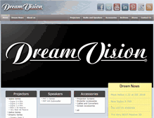Tablet Screenshot of dreamvision.net